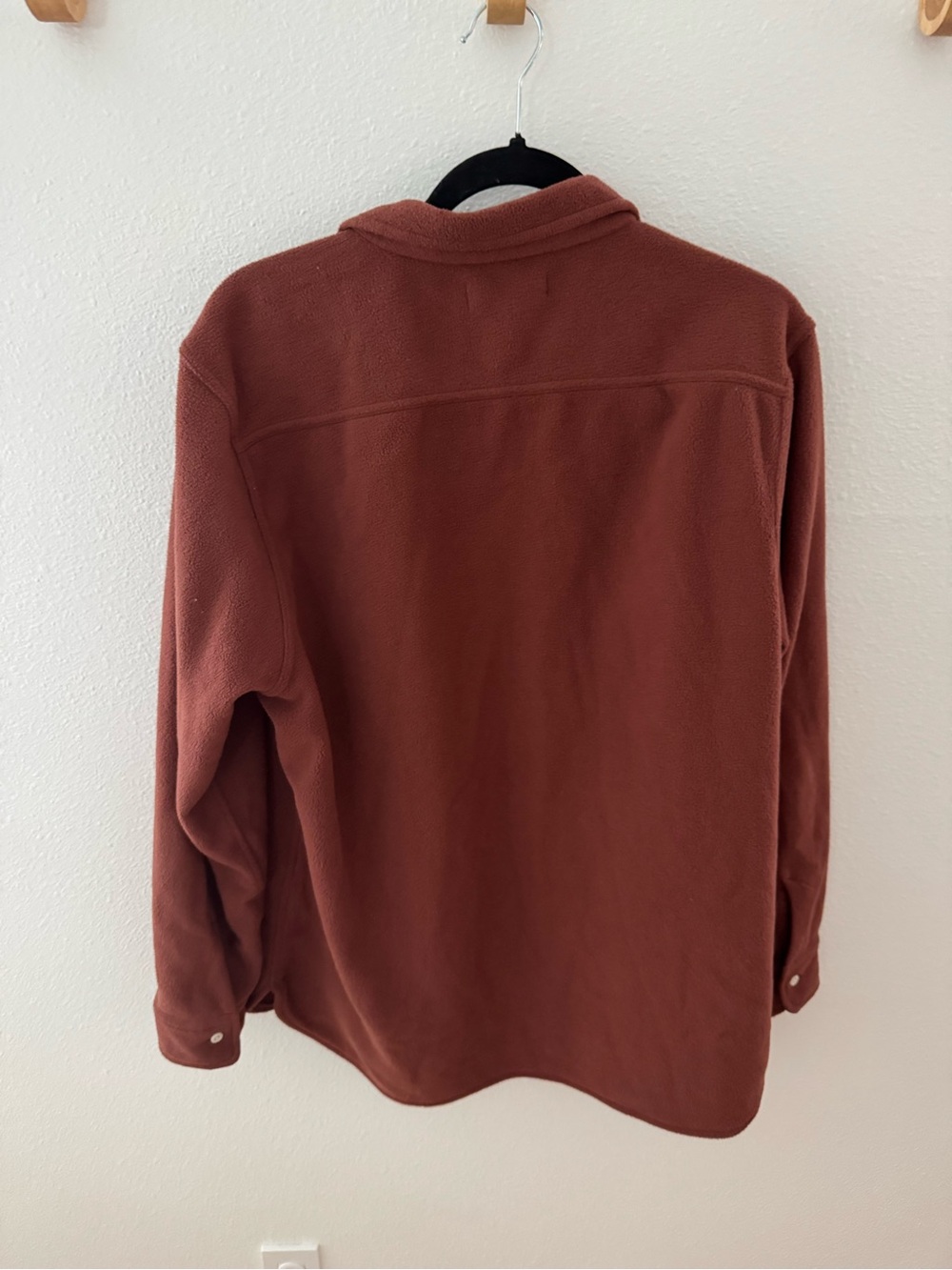 Madewell men’s Rust Fleece shirt - Picture 4 of 4